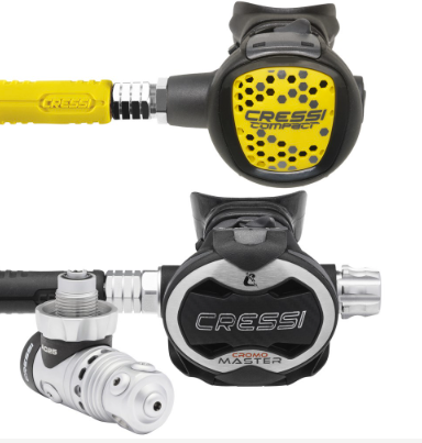 Cressi AC25M/Master Cromo Compact Regulator Set