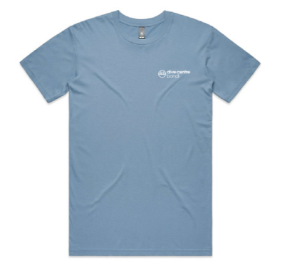 Dive Centre Bondi T-Shirt - Carolina blue/vintage washed pink
