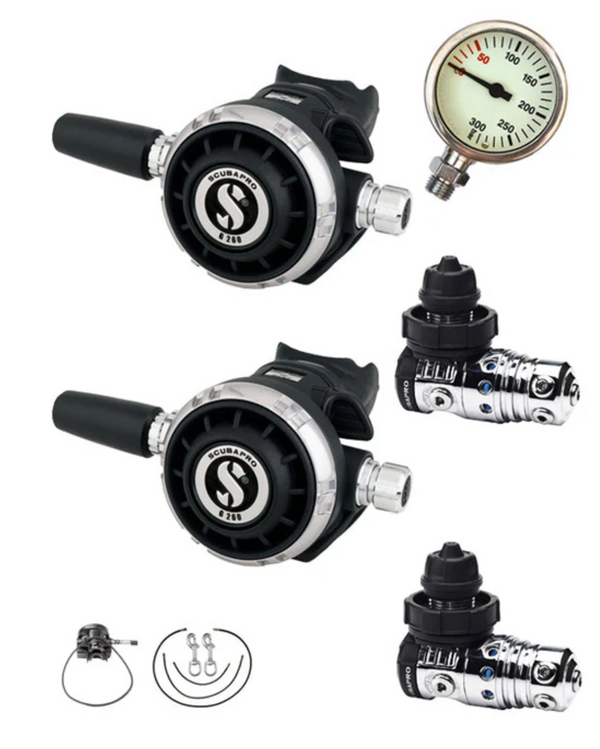 Scubapro Sidemount Regulator Set
