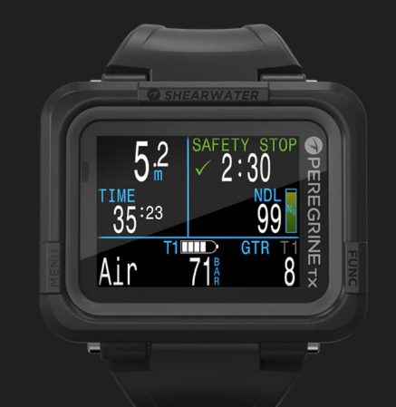 Shearwater Peregrine TX Dive Computer