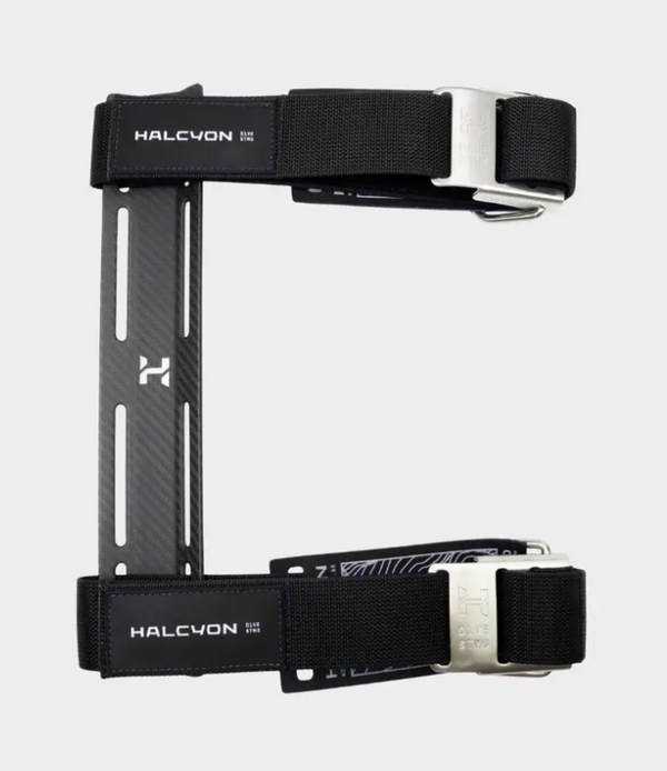 Halcyon CF Single Tank Adaptor W/Cam Straps