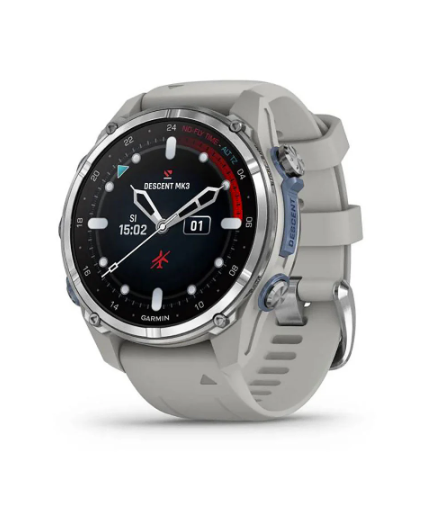 Garmin Descent MK3 Wrist Dive Computer 43mm - Steel Fog
