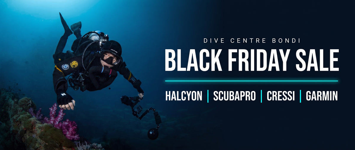 Dive Centre Bondi Black Friday Sale: Halcyon, Scubapro, Cressi, Garmin
