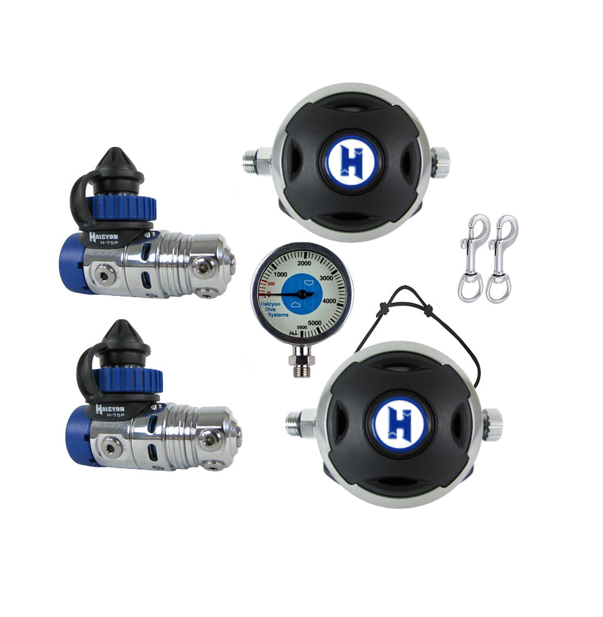 H-75P Double Cylinder Regulator Package