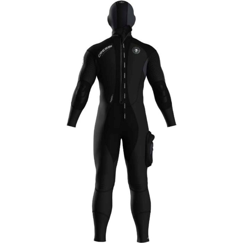 Cressi Logica Man 8/7mm Black Wetsuit