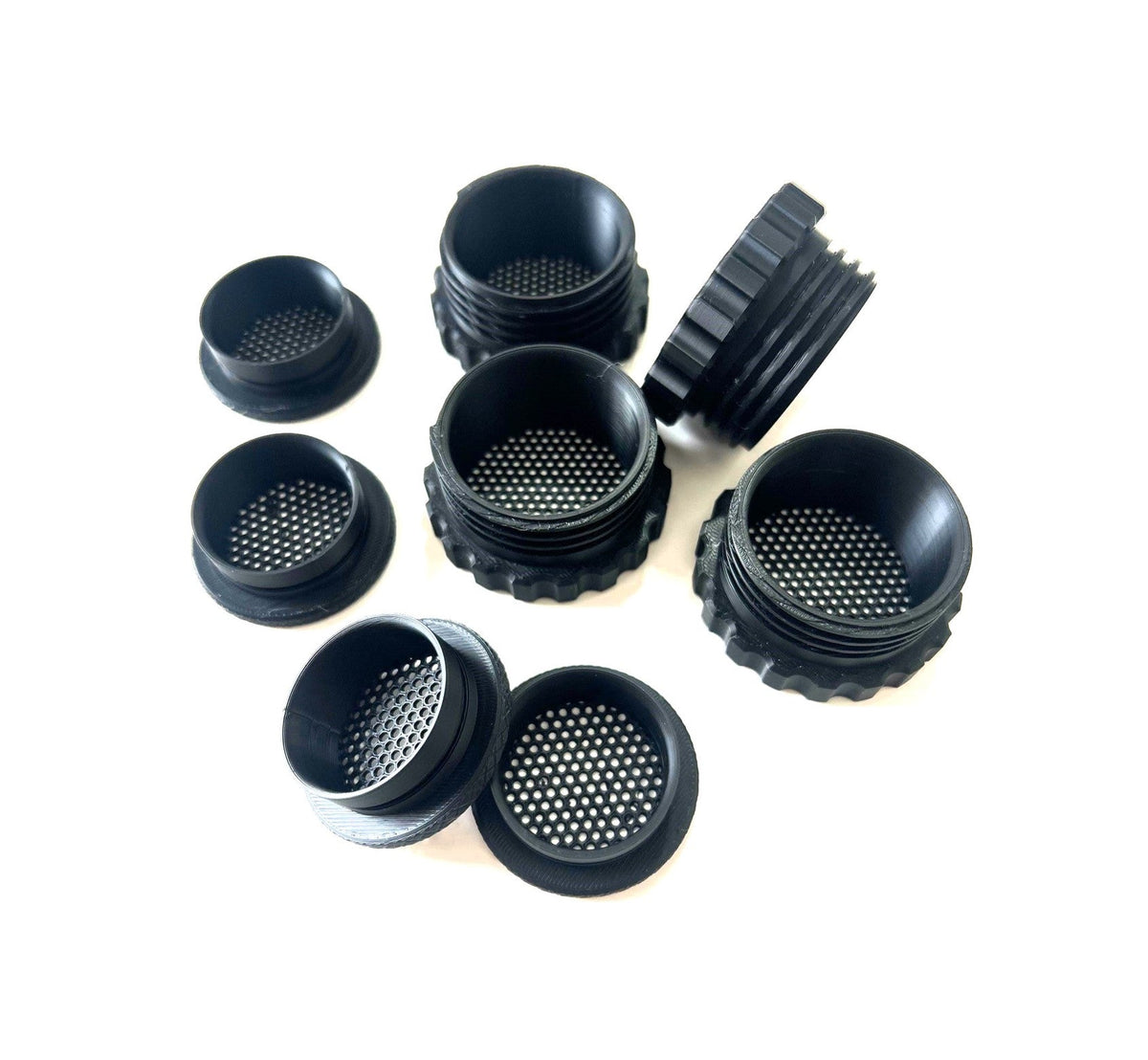 JJ-CCR 3D Printed Hose and Loop Caps Set
