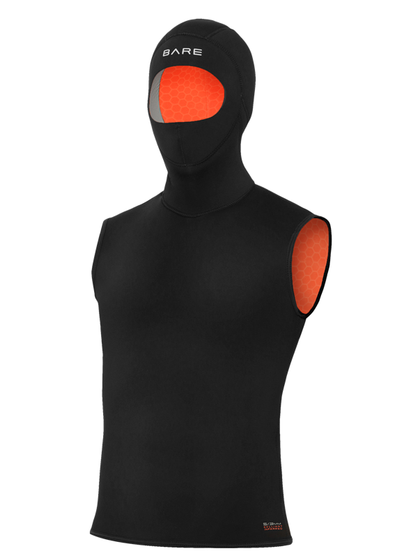 Bare ultrawarmth hooded vest 5/3