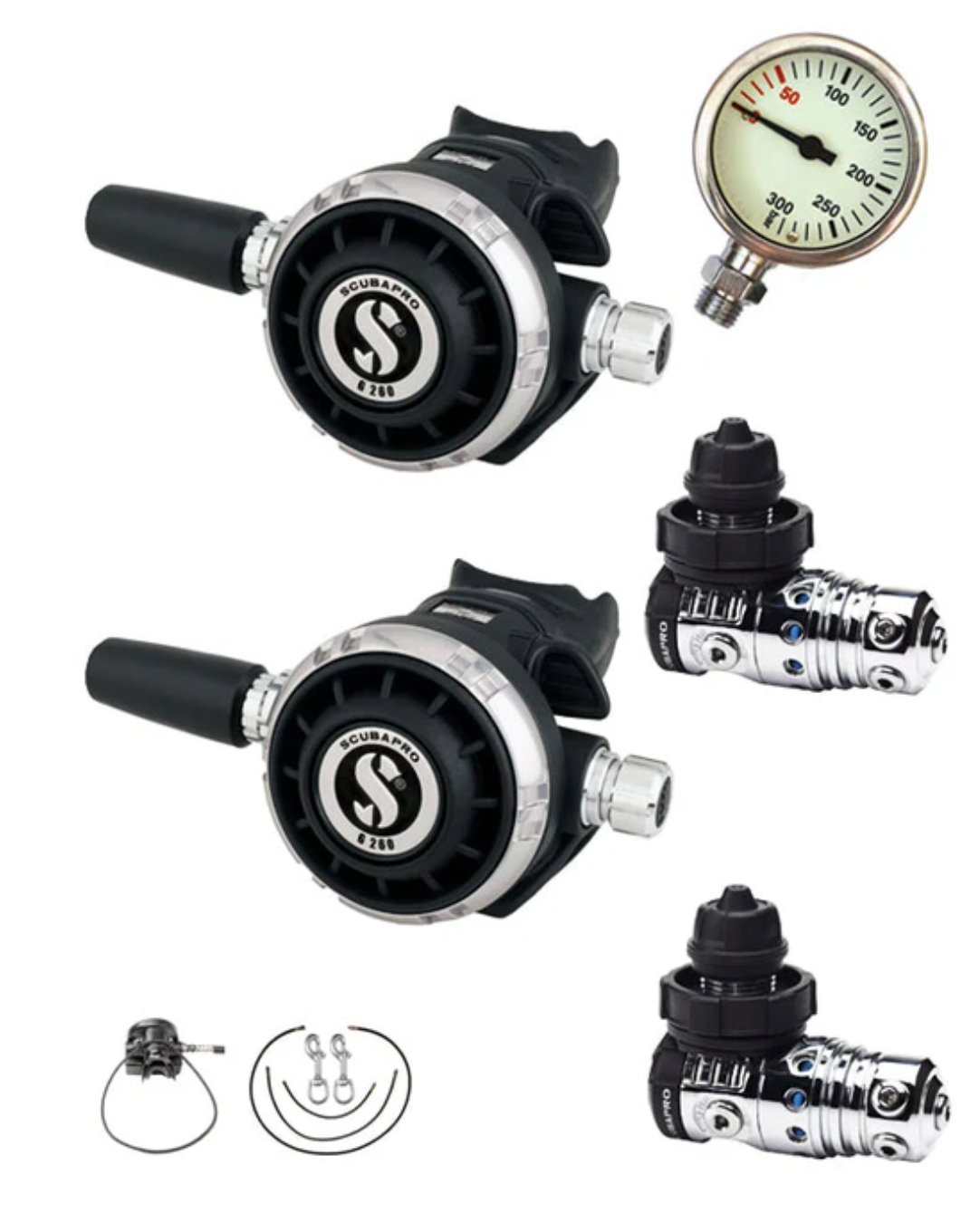 Scubapro Sidemount Regulator Set