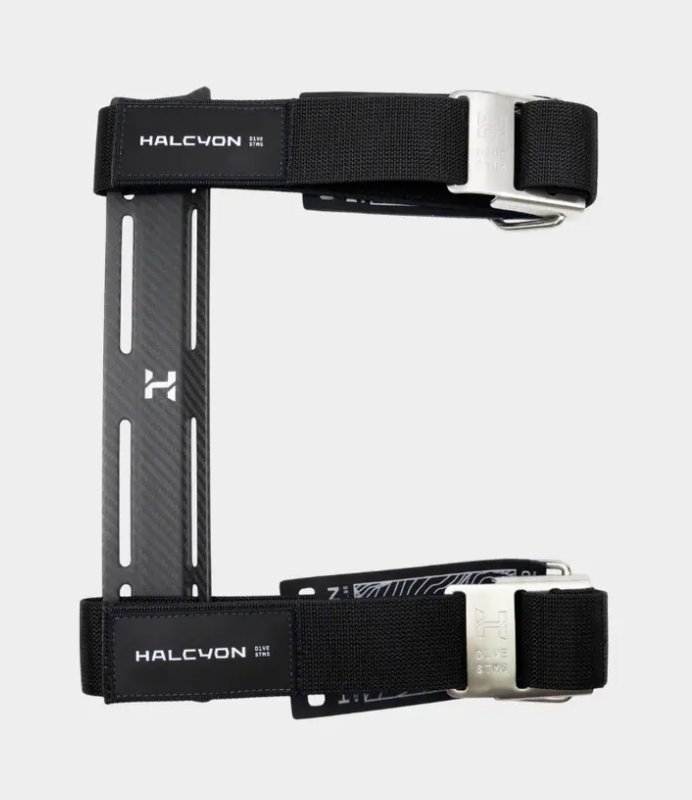 Halcyon CF Single Tank Adaptor W/Cam Straps